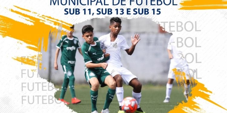 Inscrições para o Campeonato de Futebol Sub 11, Sub 13 e Sub 15 vão até a sexta
