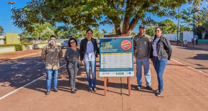 Saúde de Selvíria realiza campanha de conscientização de combate a dengue
