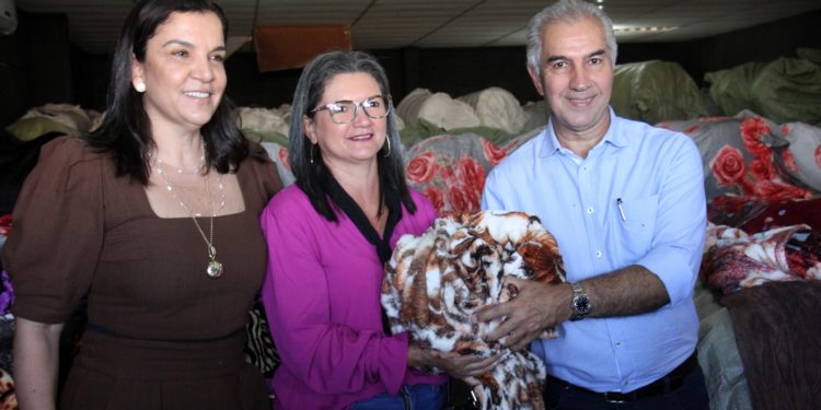 Assistência Social de Selvíria recebe cobertores do Governo do Estado