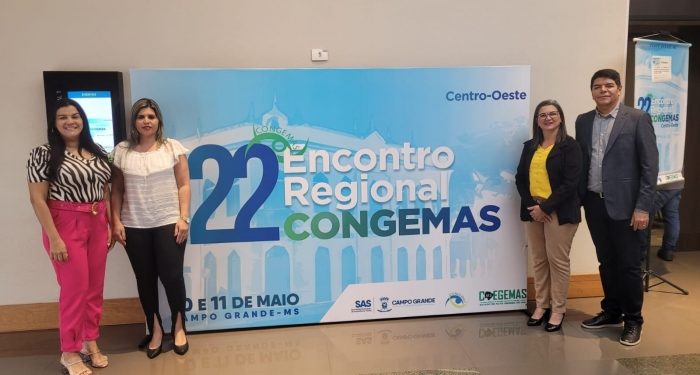 Selvíria participa do 22º Encontro Regional do CONGEMAS em Campo Grande
