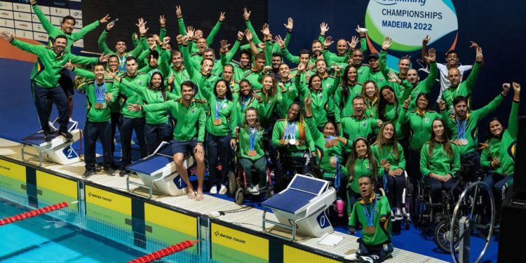 Brasil faz campanha histórica no Mundial de natação paralímpica