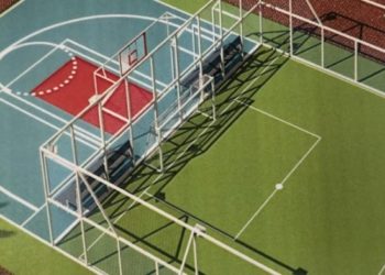 Selvíria terá arena esportiva com campo de futebol society e quadra de basquete 3