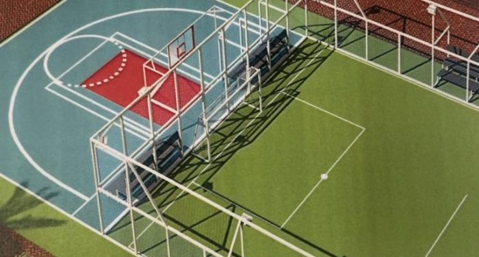Selvíria terá arena esportiva com campo de futebol society e quadra de basquete 3