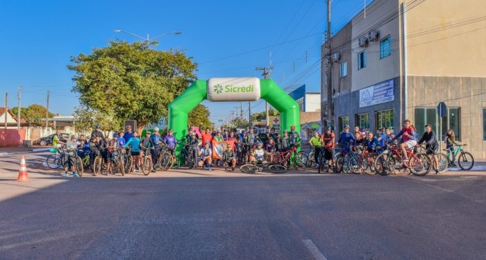 Passeio Ciclístico une esporte e solidariedade em Selvíria