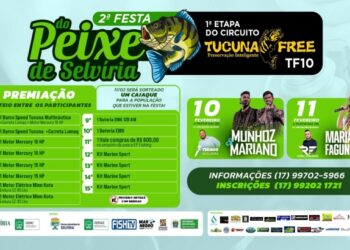 Munhoz e Mariano e Mariana Fagundes serão as principais atrações da 2ª Festa do Peixe de Selvíria