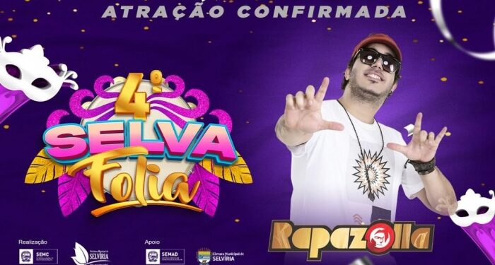 Rapazolla é a segunda atração confirmada no “Selva Folia”
