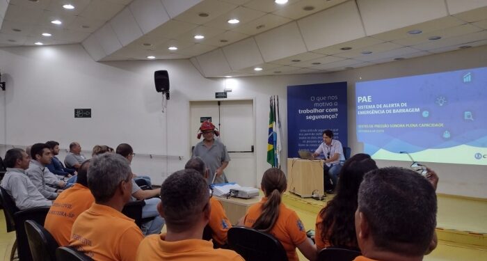 Defesa Civil de Selvíria acompanha testes sonoros em sirenes da usina