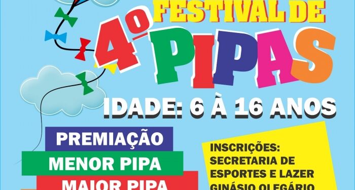 4º Festival de Pipas de Selvíria acontece neste domingo
