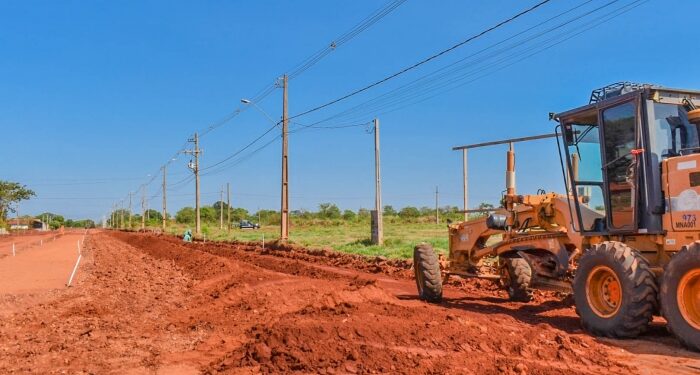 Trecho da Avenida João Selvírio de Souza será pavimentado