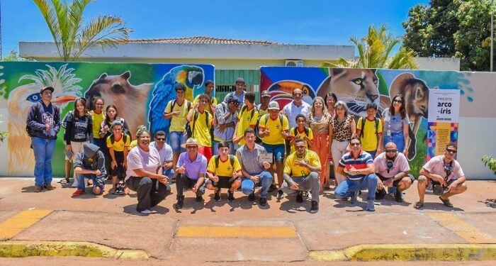 Proje7o Arco-íris: Murais de Grafite da Joaquim Camargo são inaugurados