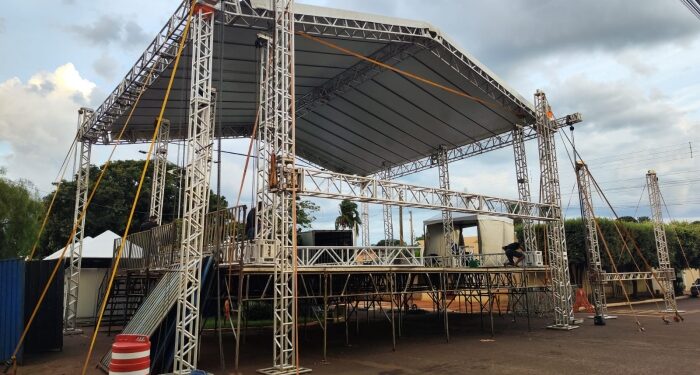 Quase tudo pronto para o início da “Festa do Peixe de Selvíria”, que terá shows e torneio de pesca