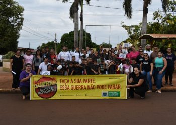 “Dia D” em Selvíria tem passeata, exposição e orientações contra a Dengue
