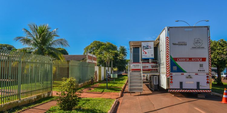 Carreta da Justiça fica em Selvíria até terça