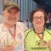 Com duas medalhas de ouro
