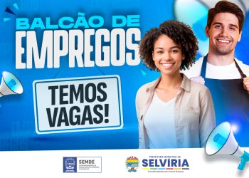 OPORTUNIDADE DE EMPREGO