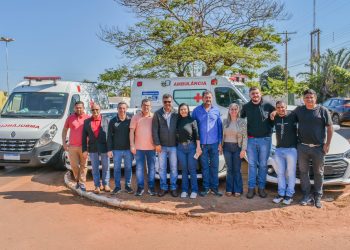 Selvíria recebe novas ambulâncias e veículos para a Saúde